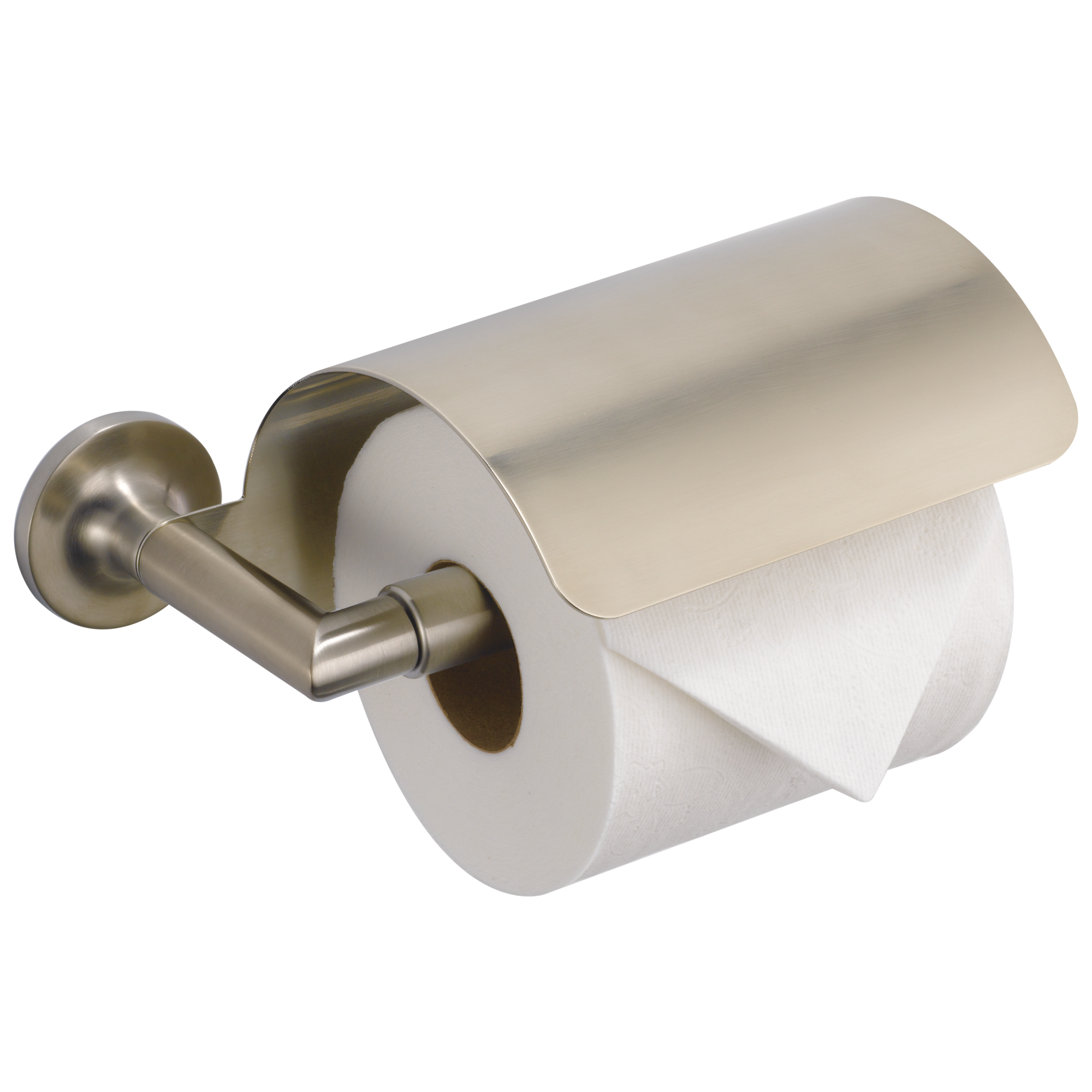 brushed nickel tissue holder