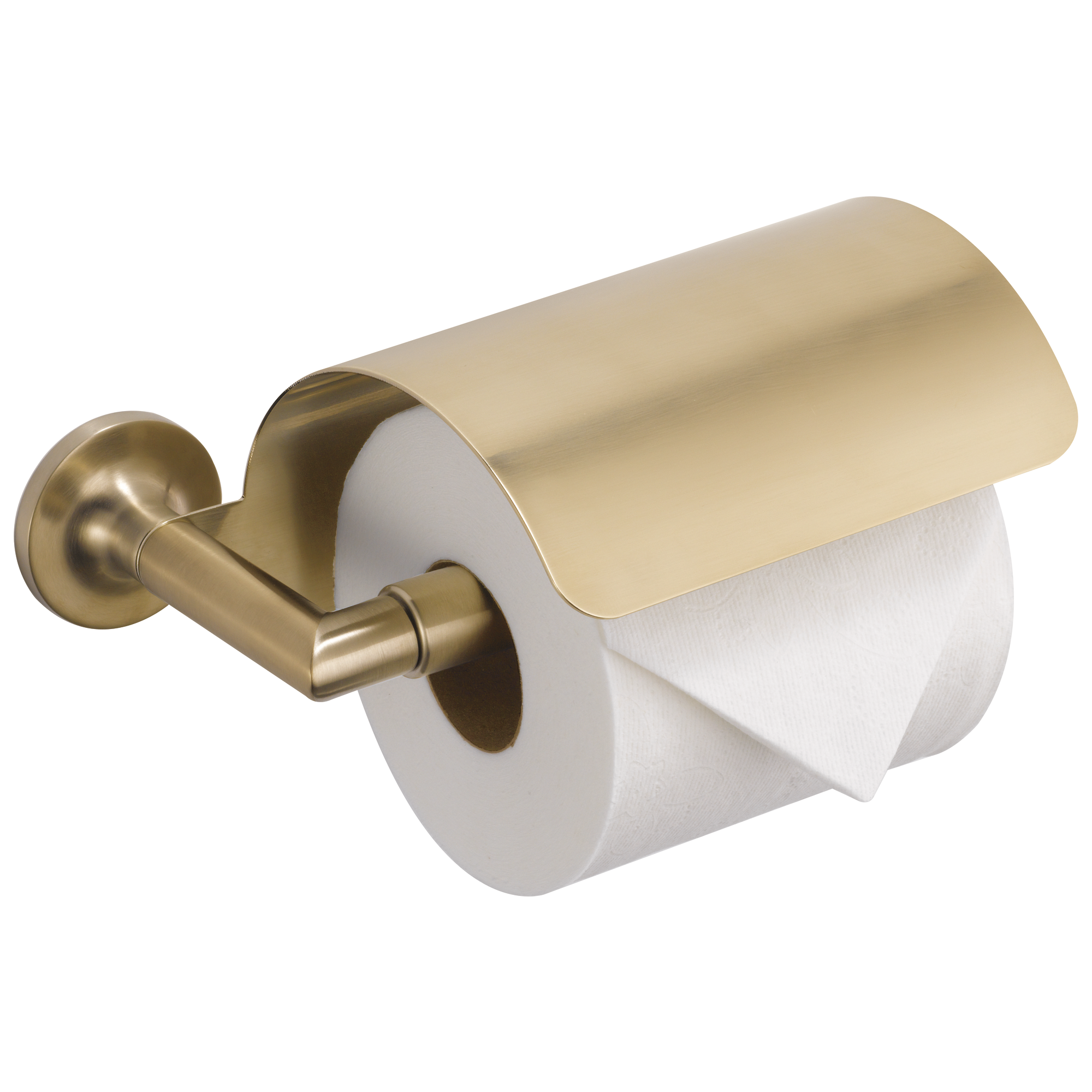 luxe gold tissue holder