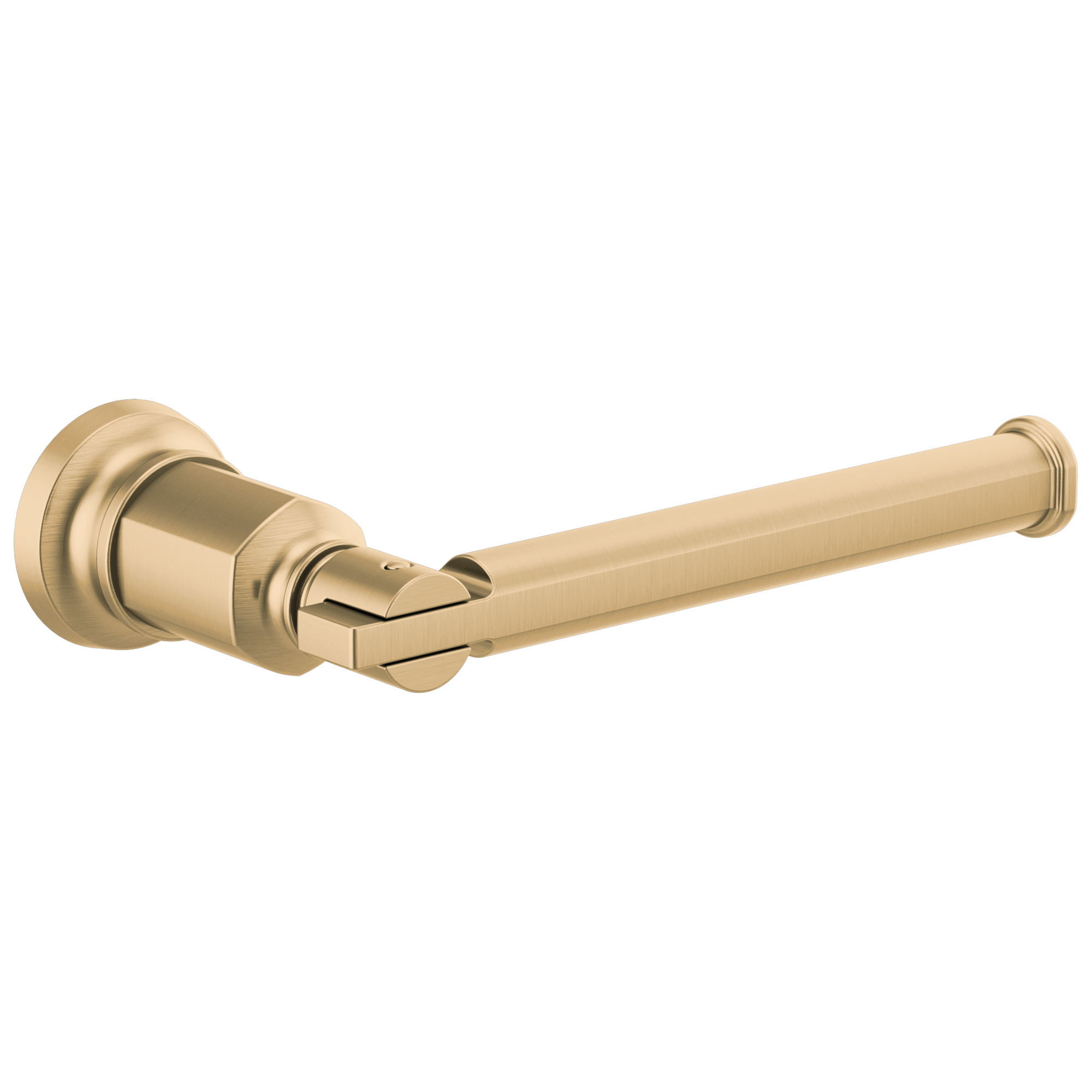 luxe gold tissue holder