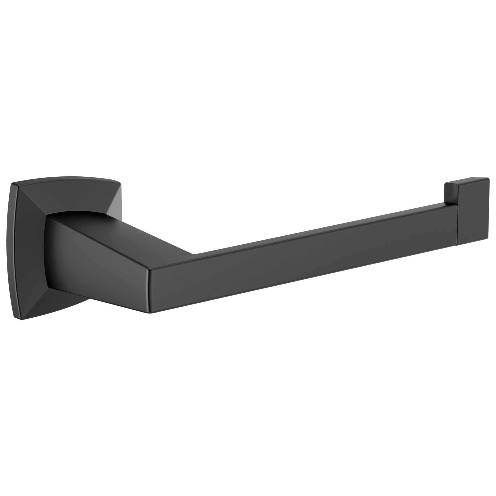 matte black tissue holder