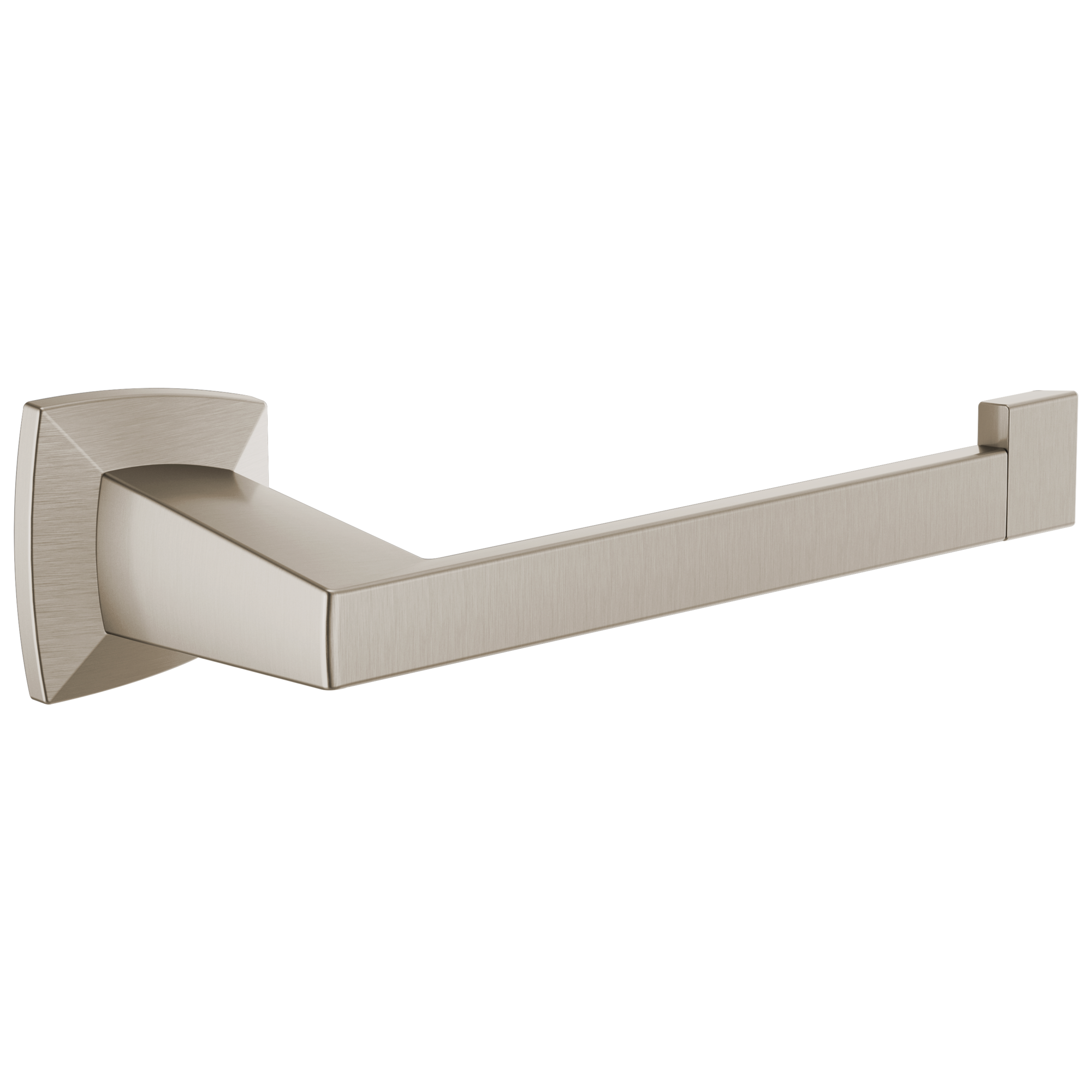 luxe nickel tissue holder