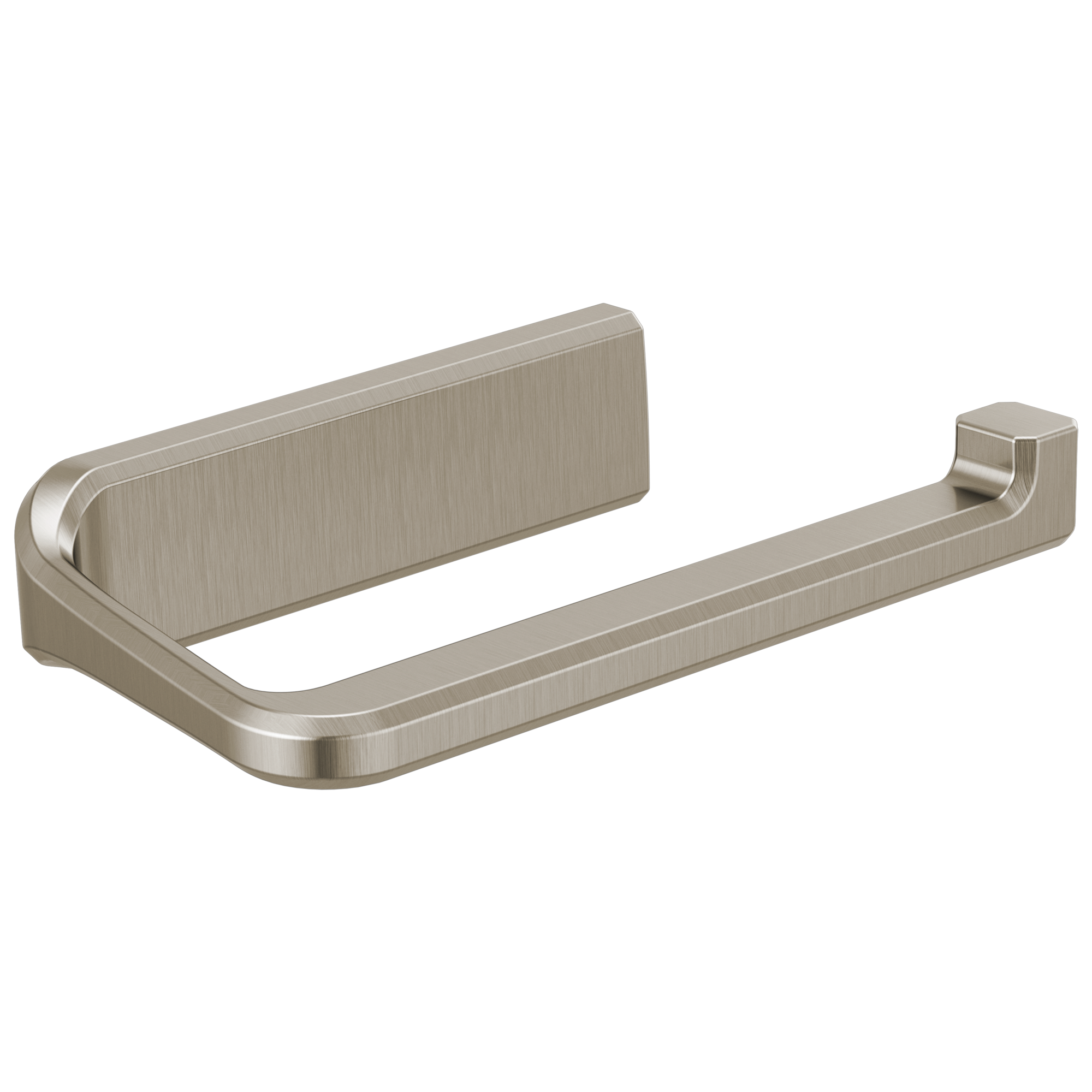 luxe nickel tissue holder