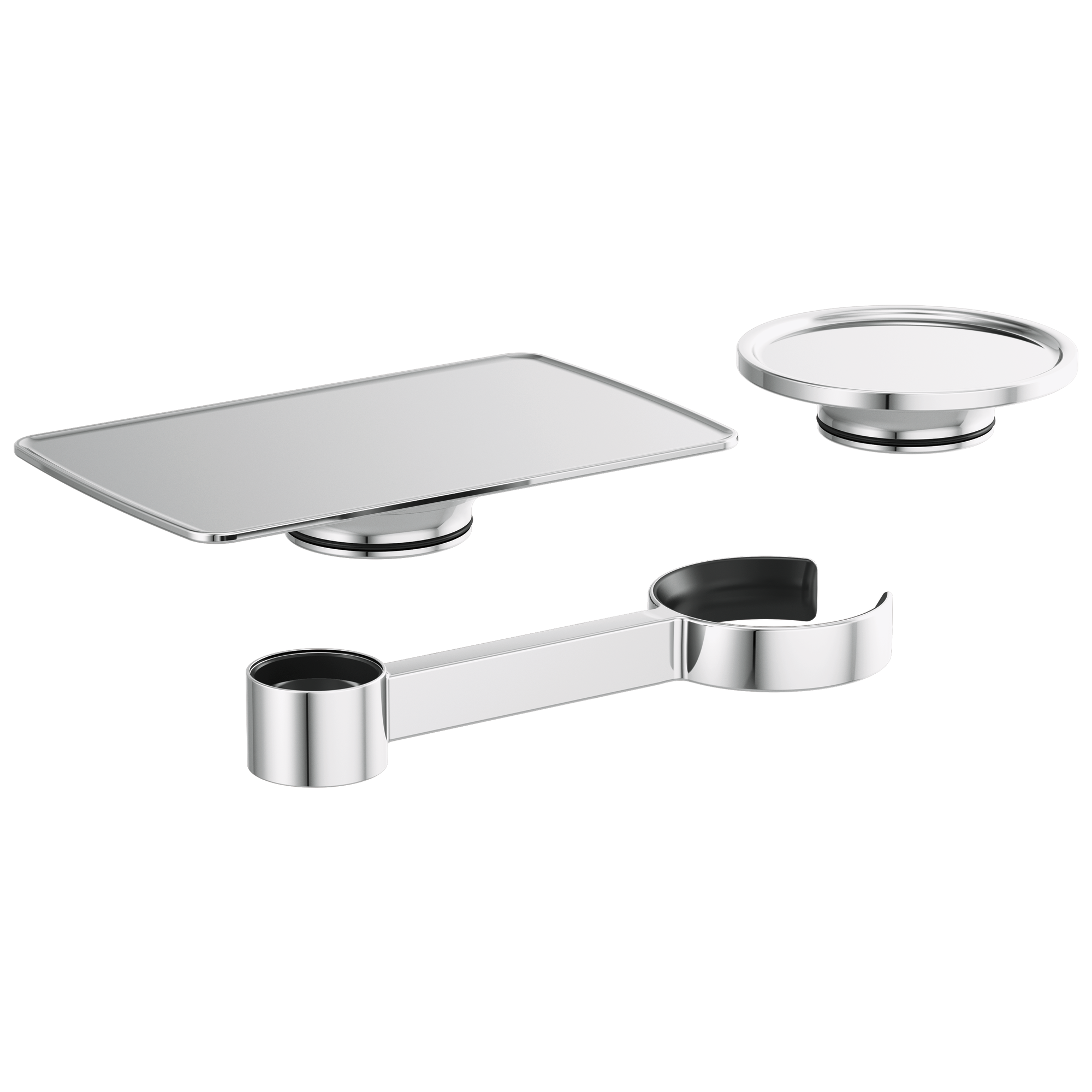 chrome tub filler accessories