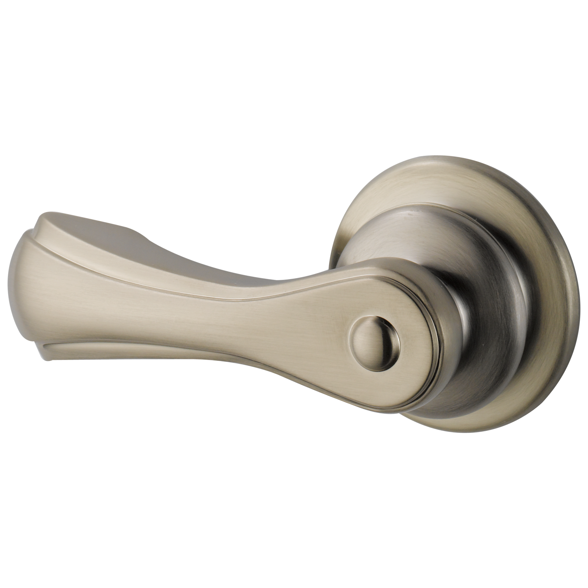 brushed nickel flush lever