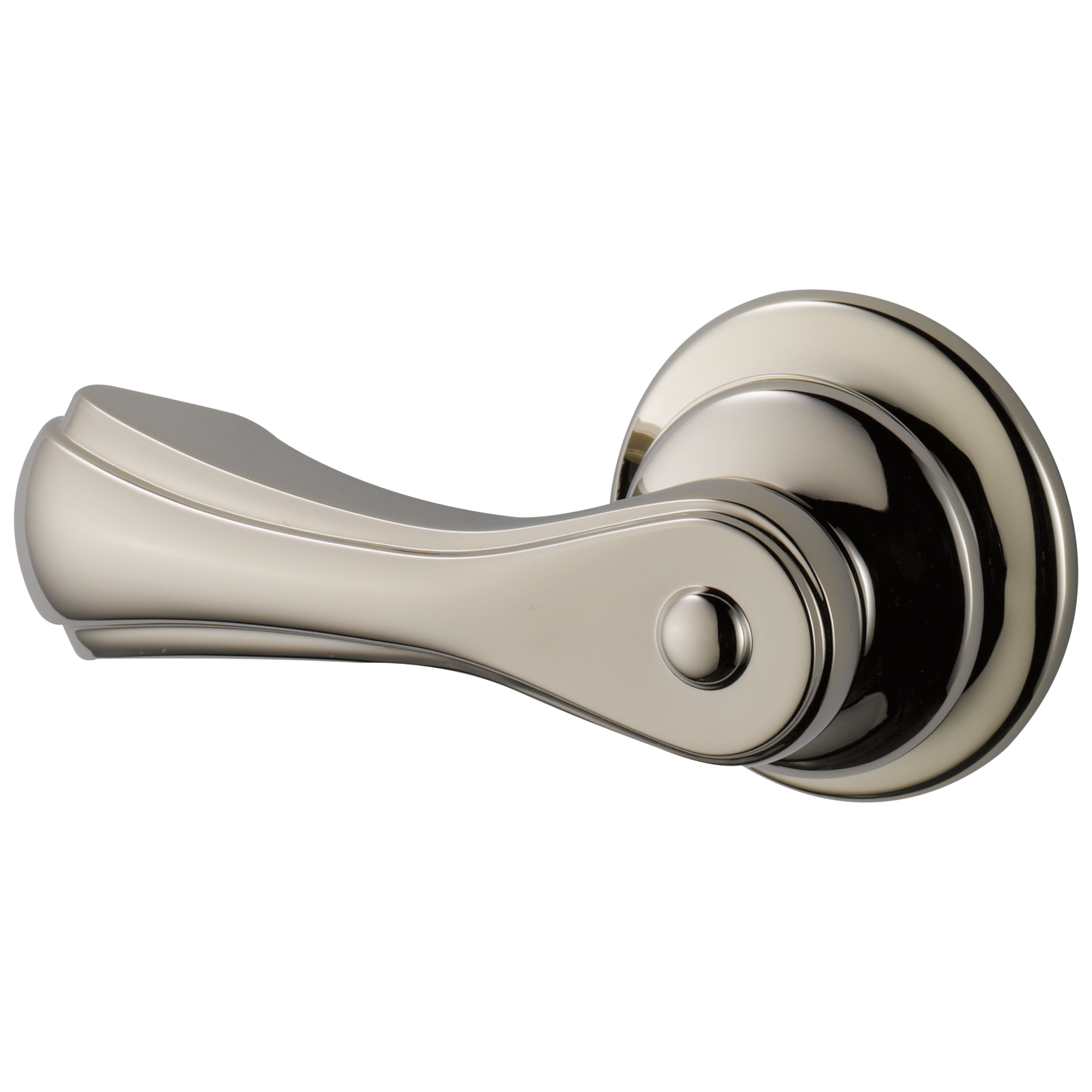 polished nickel flush lever