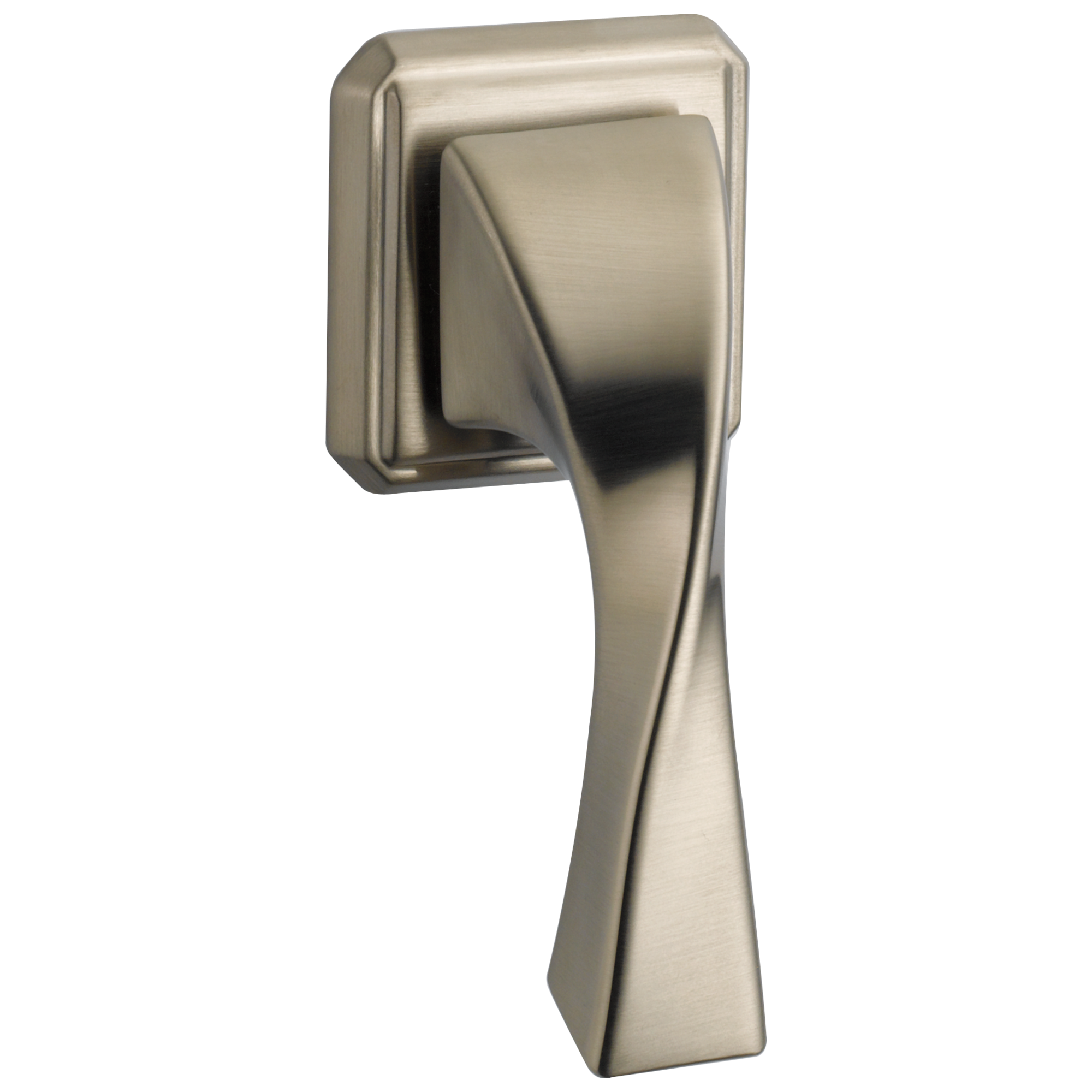 brushed nickel flush lever
