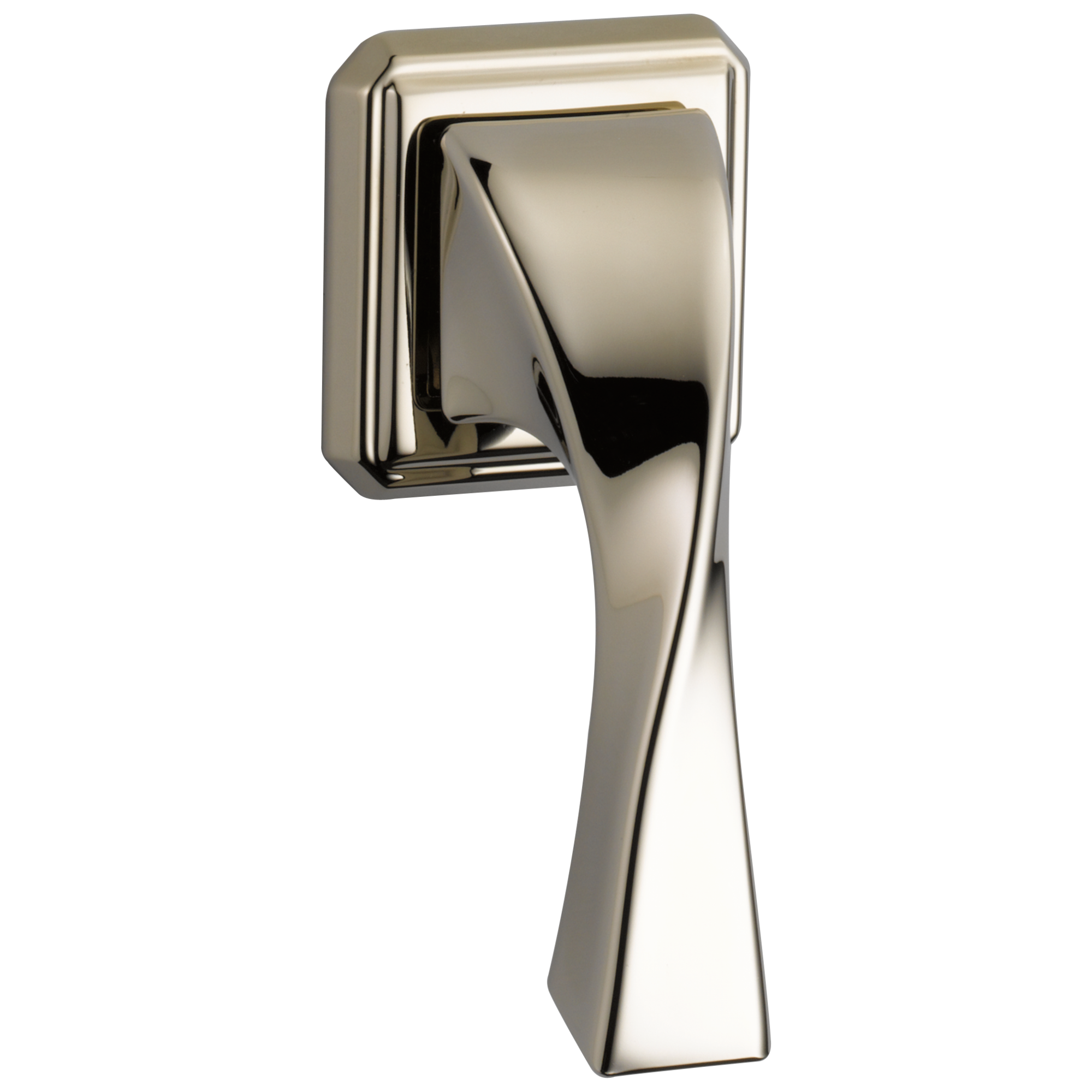 polished nickel flush lever