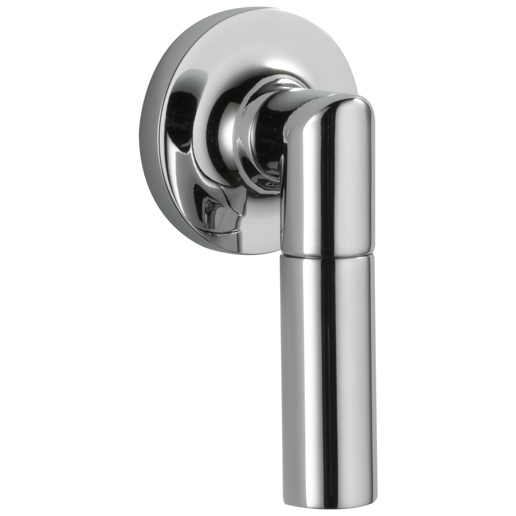 chrome flush lever