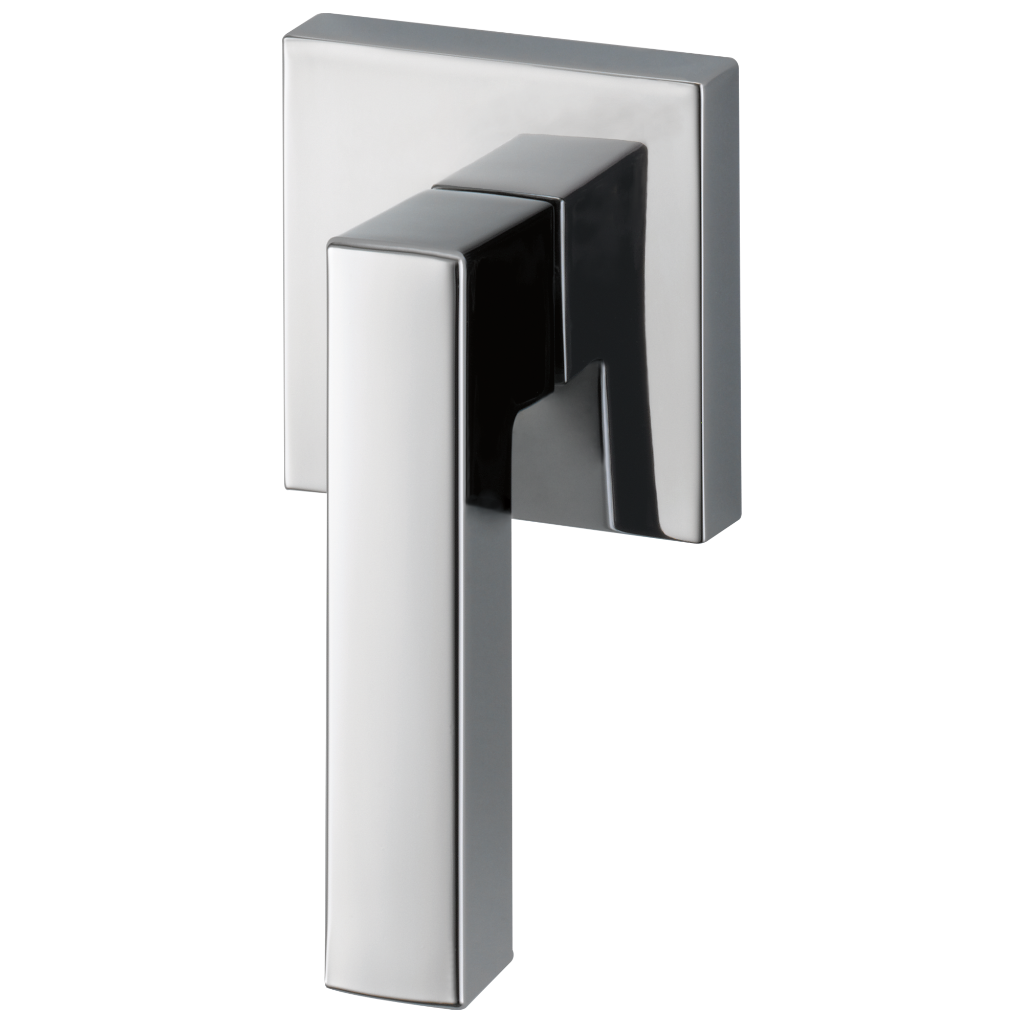 chrome flush lever