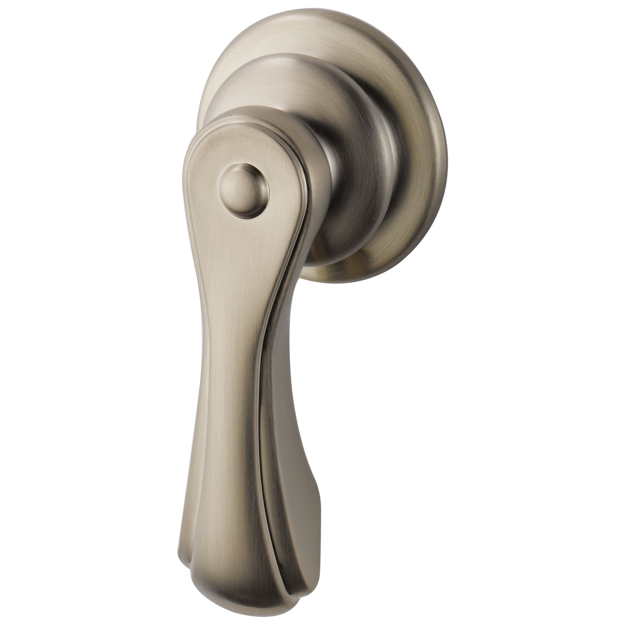 brushed nickel flush lever