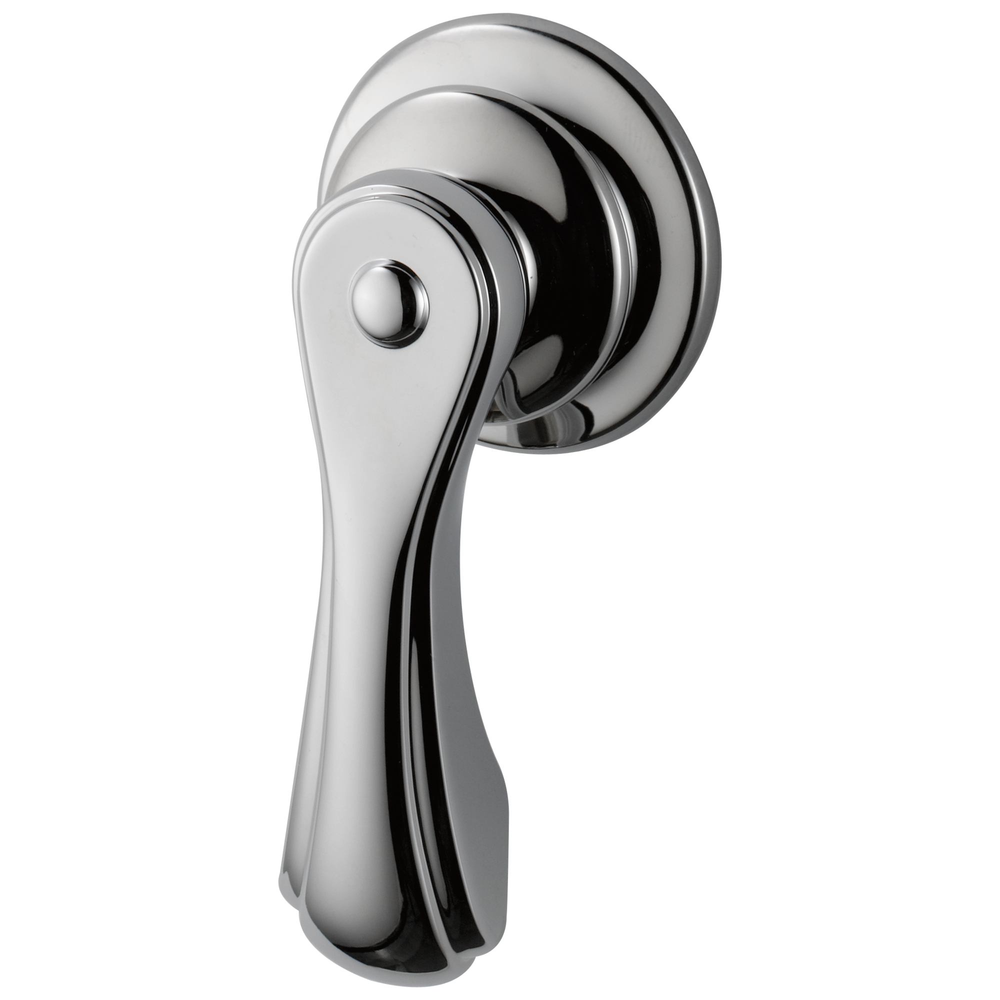 chrome flush lever