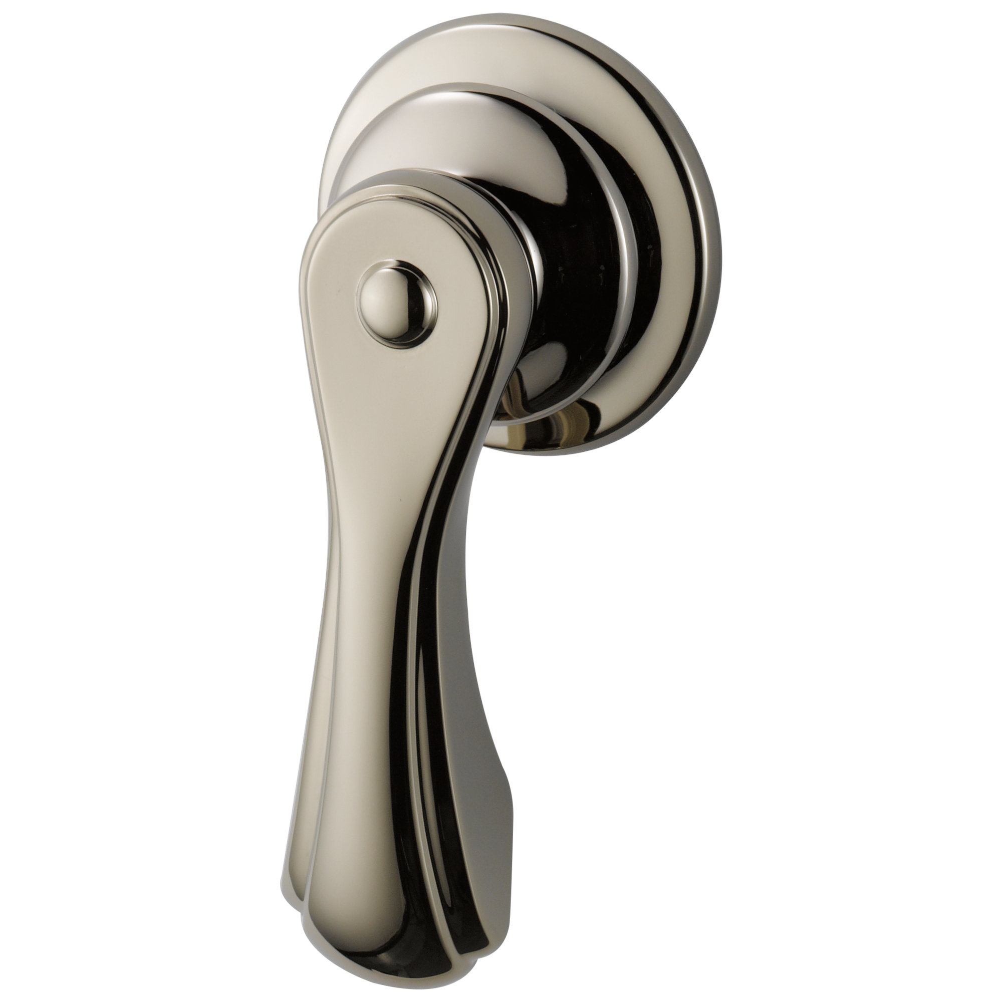 polished nickel flush lever