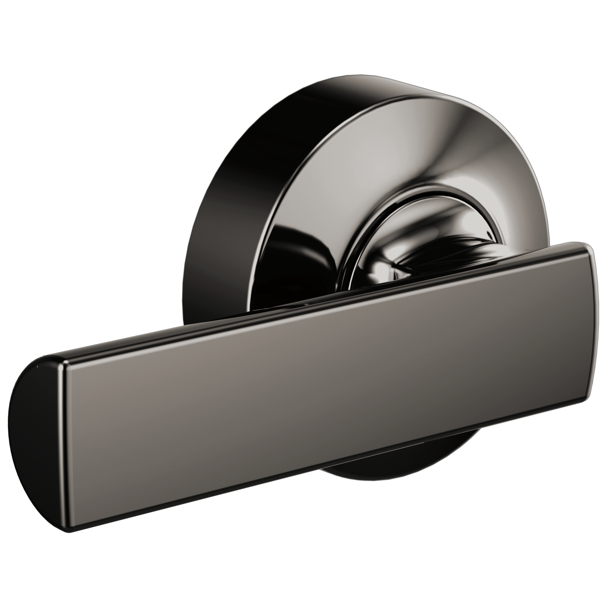 brilliance black onyx flush lever