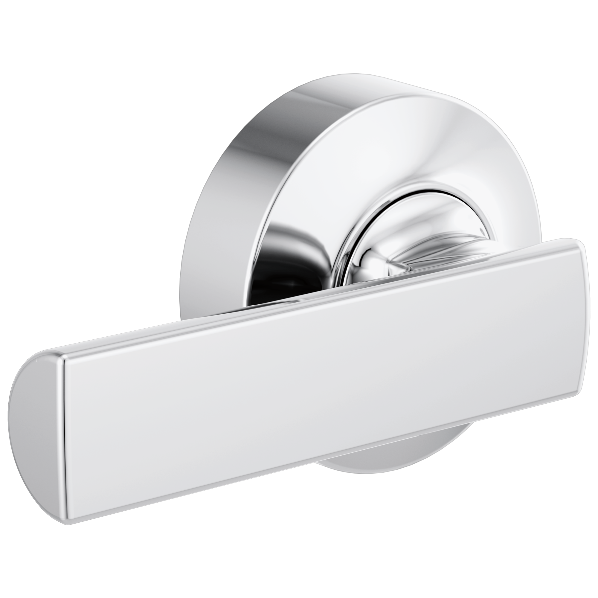 chrome flush lever