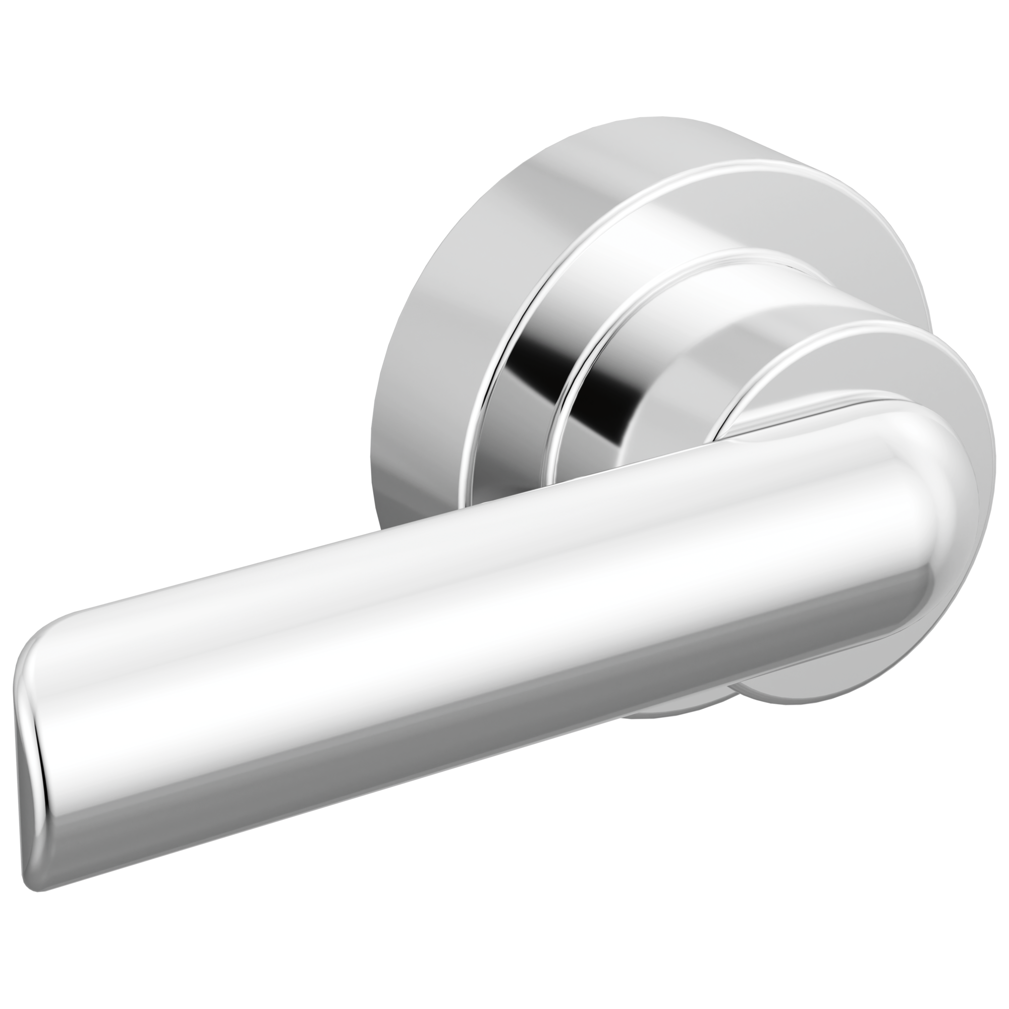 chrome flush lever