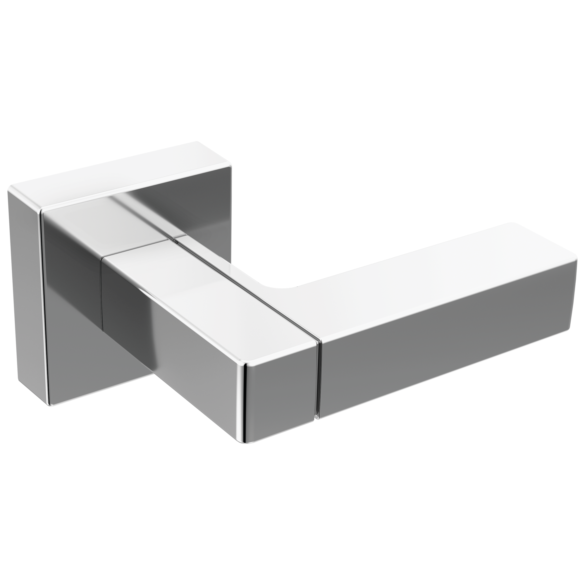 chrome flush lever