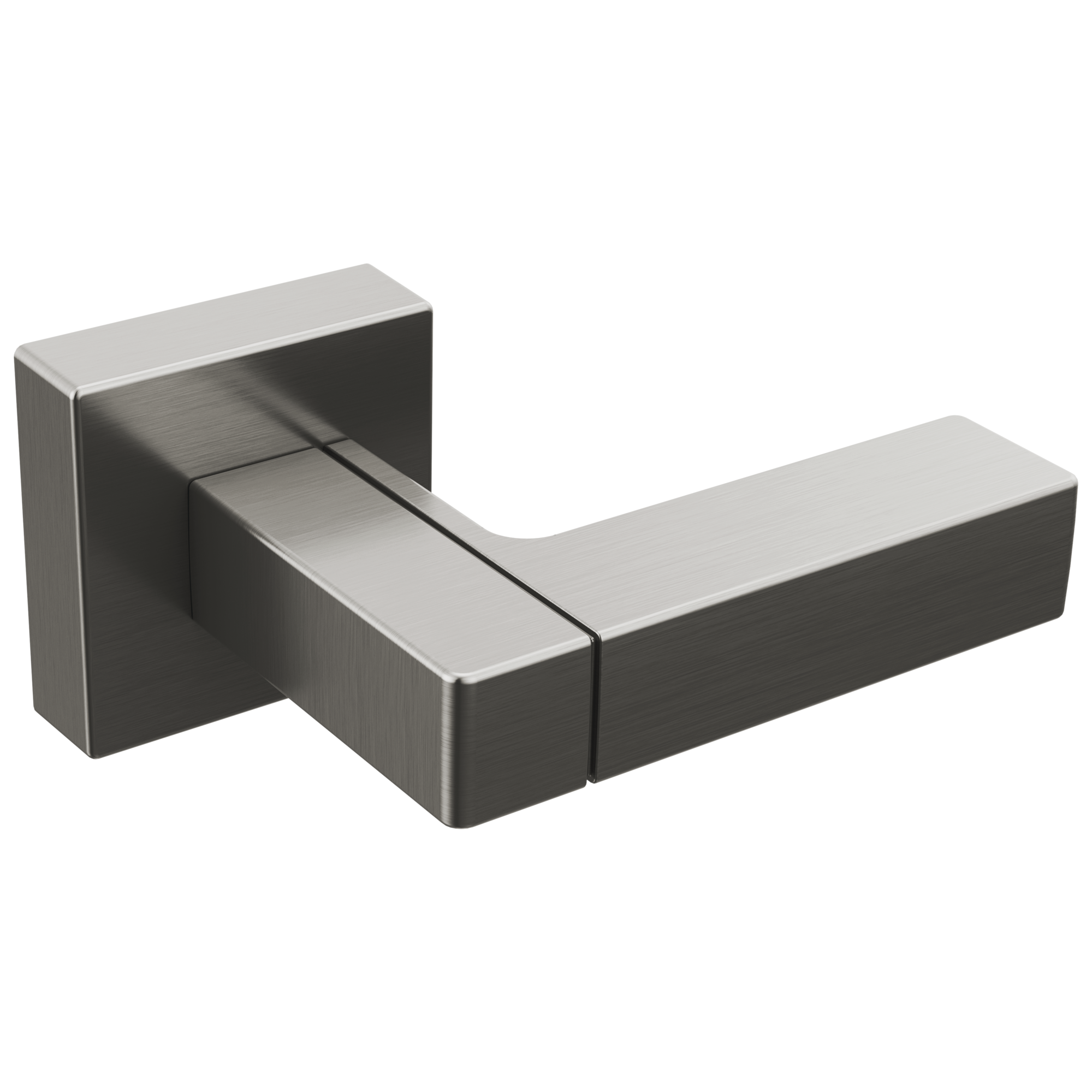 luxe steel flush lever