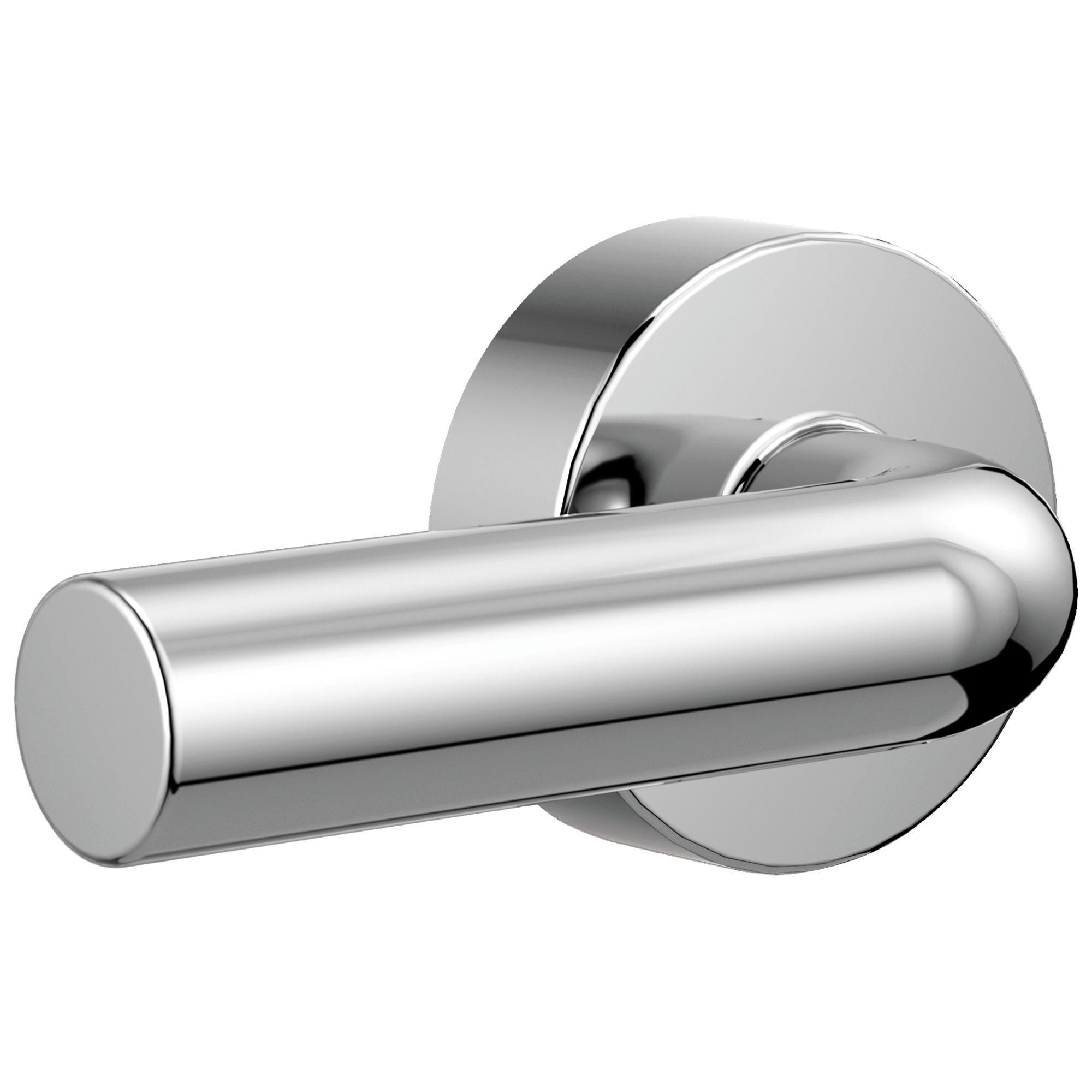 chrome flush lever