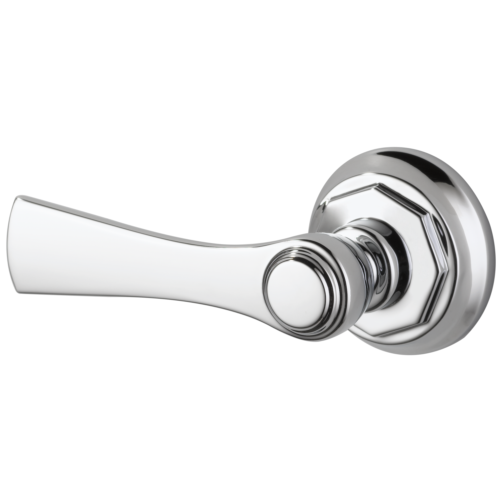 chrome flush lever