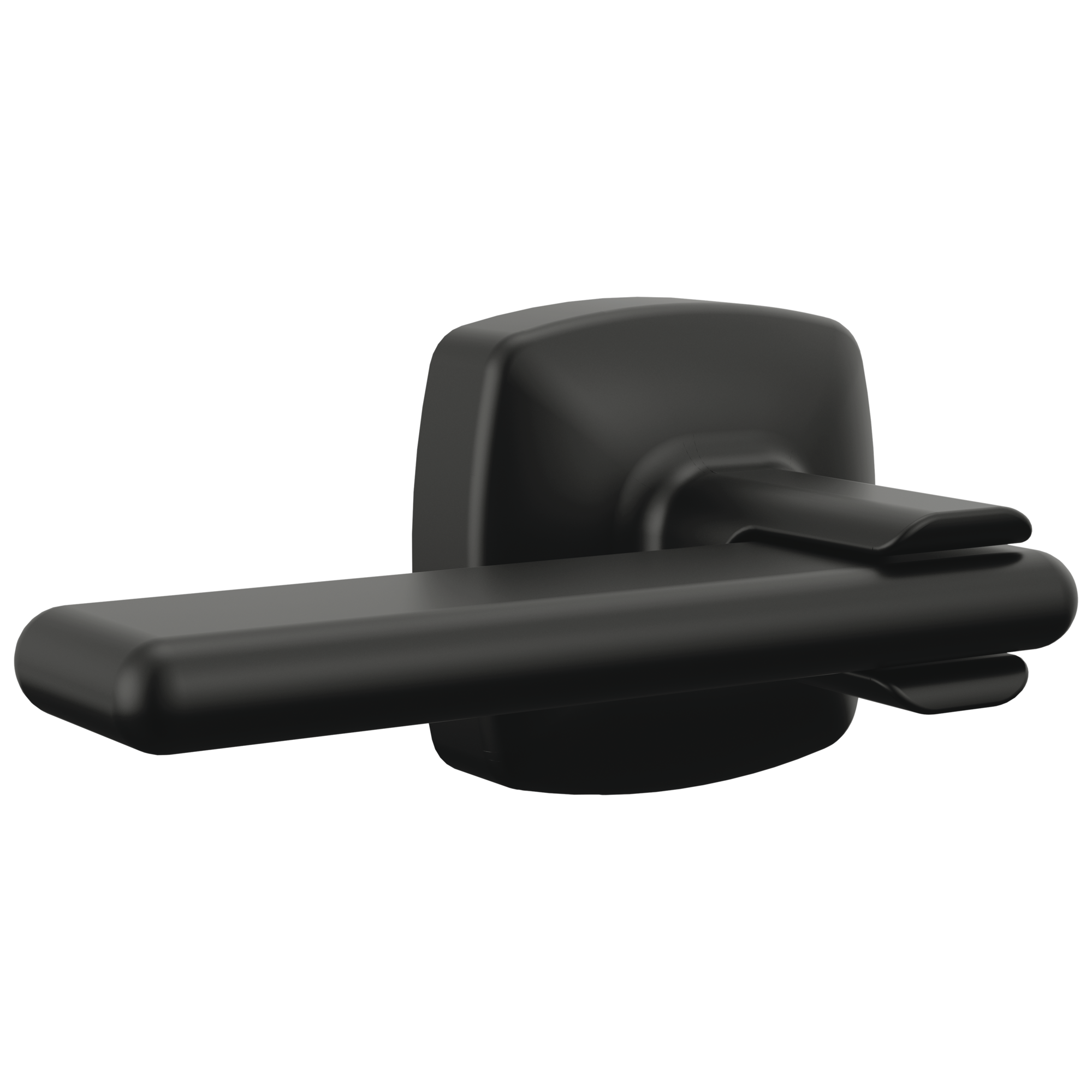 matte black flush lever