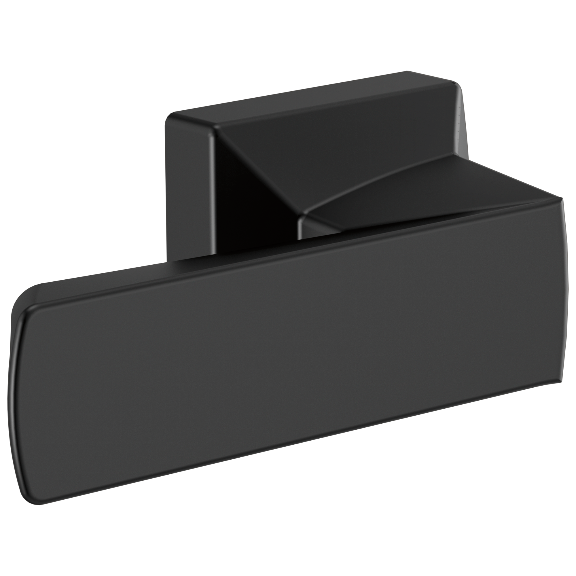 matte black flush lever