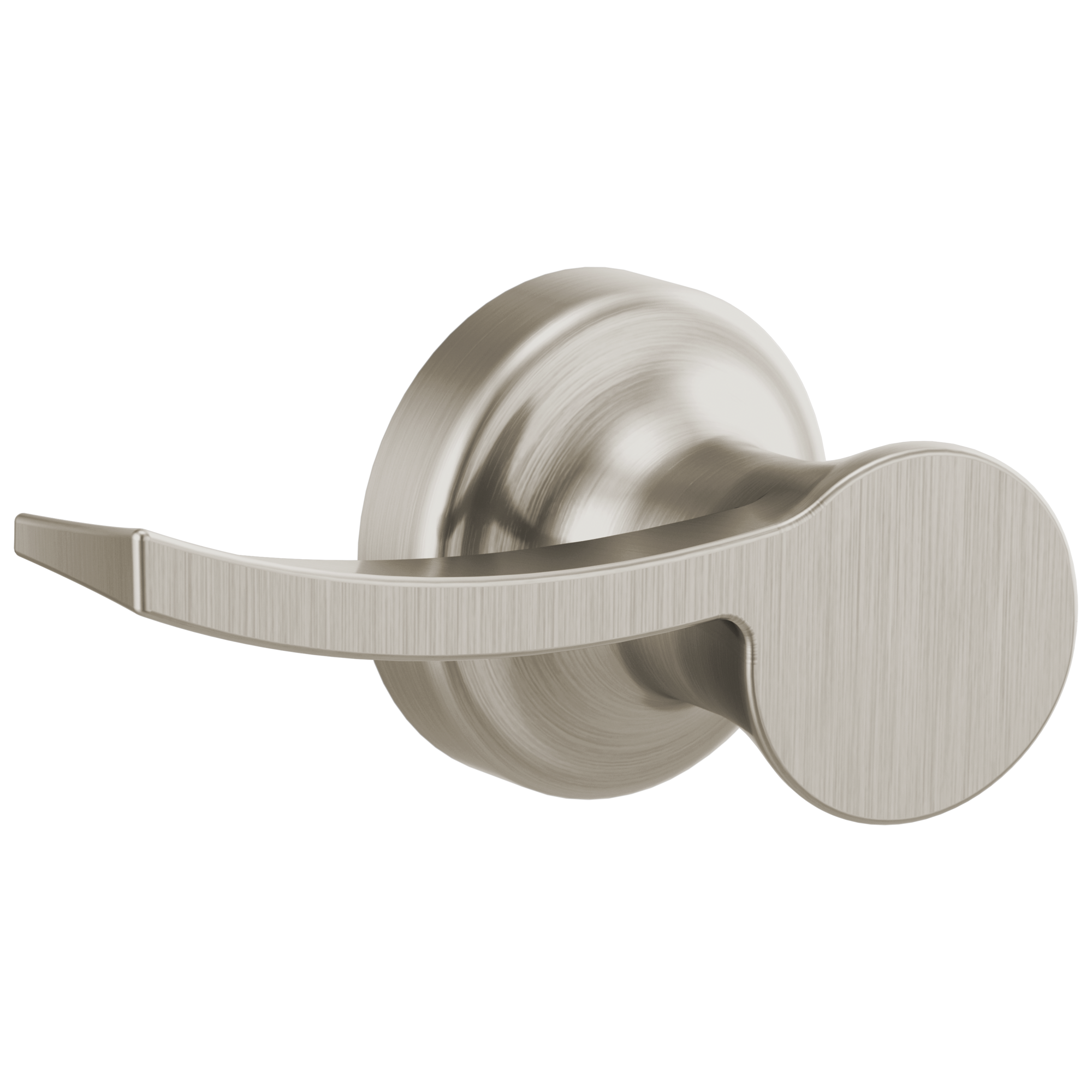 brushed nickel flush lever