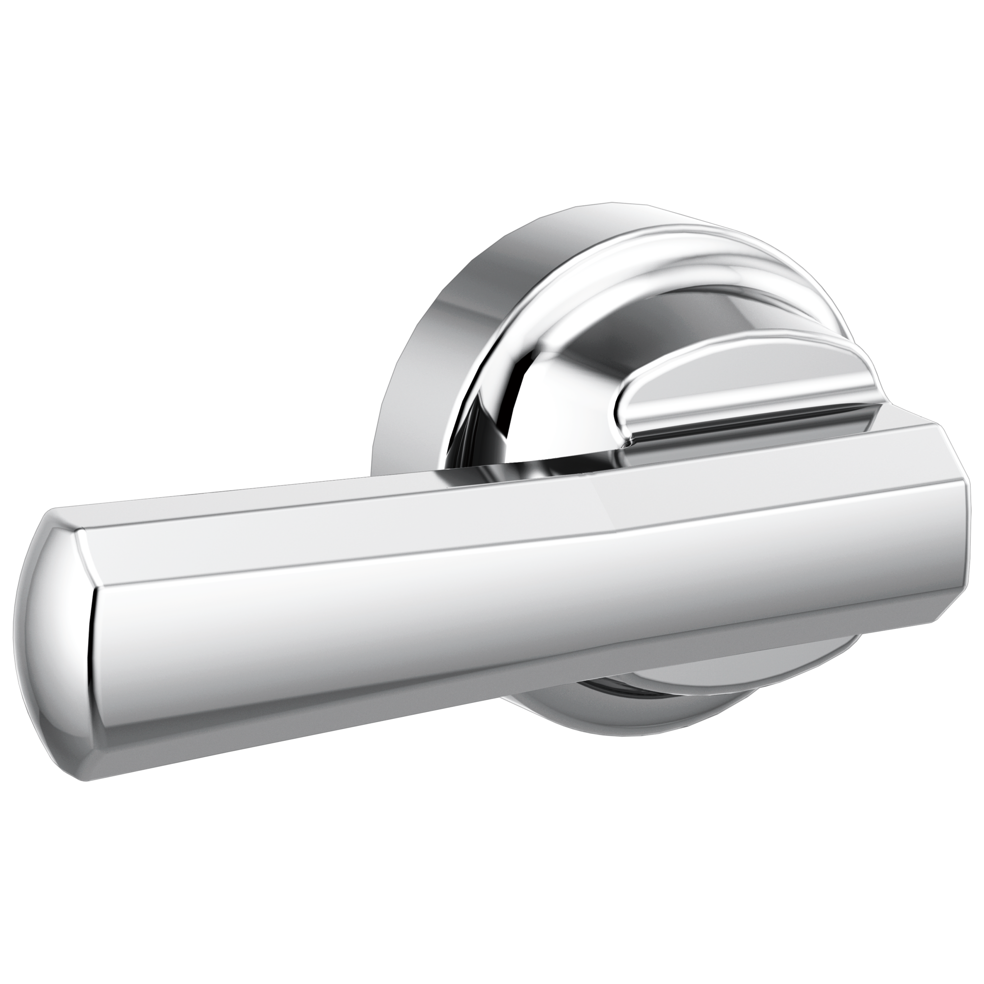 chrome flush lever