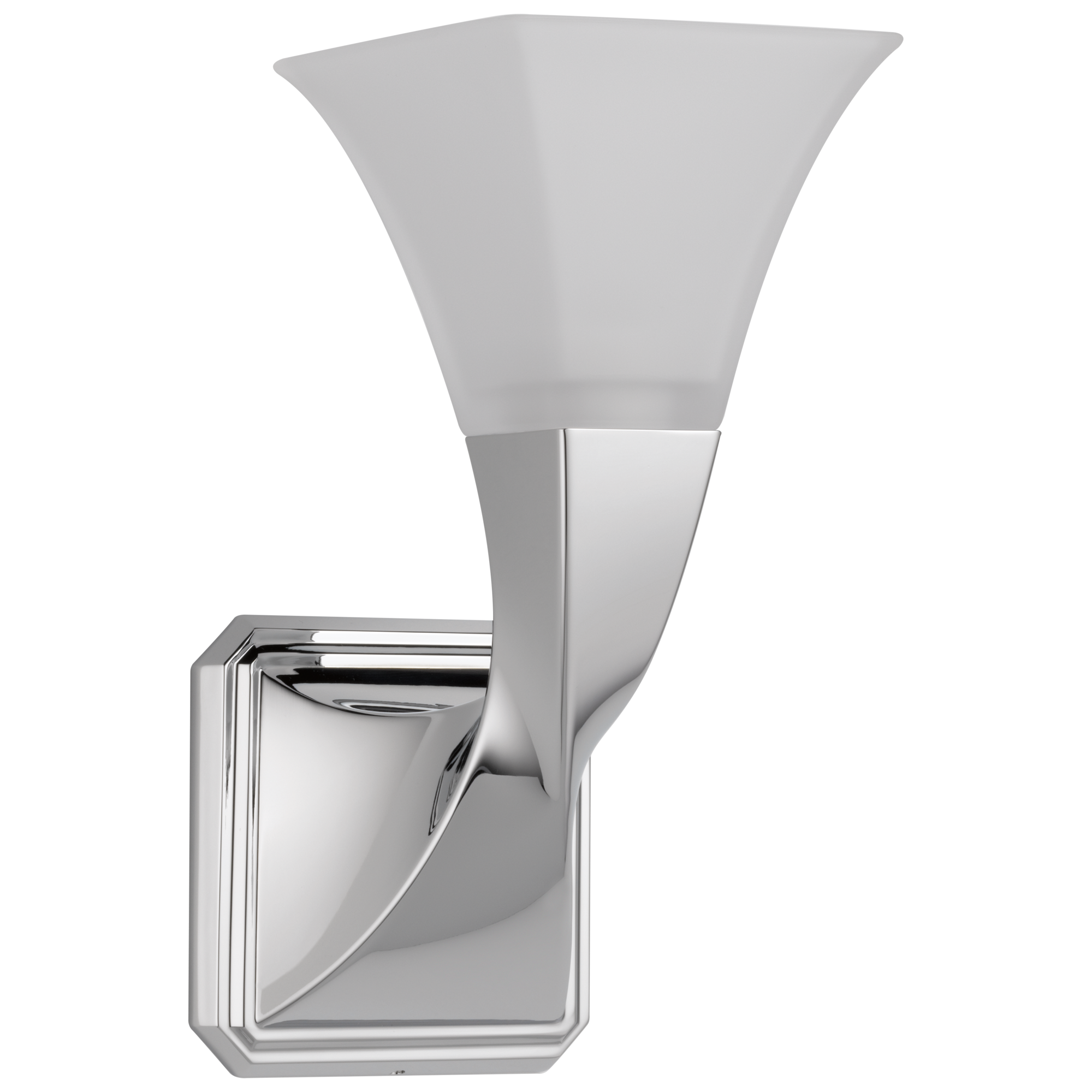chrome light sconce