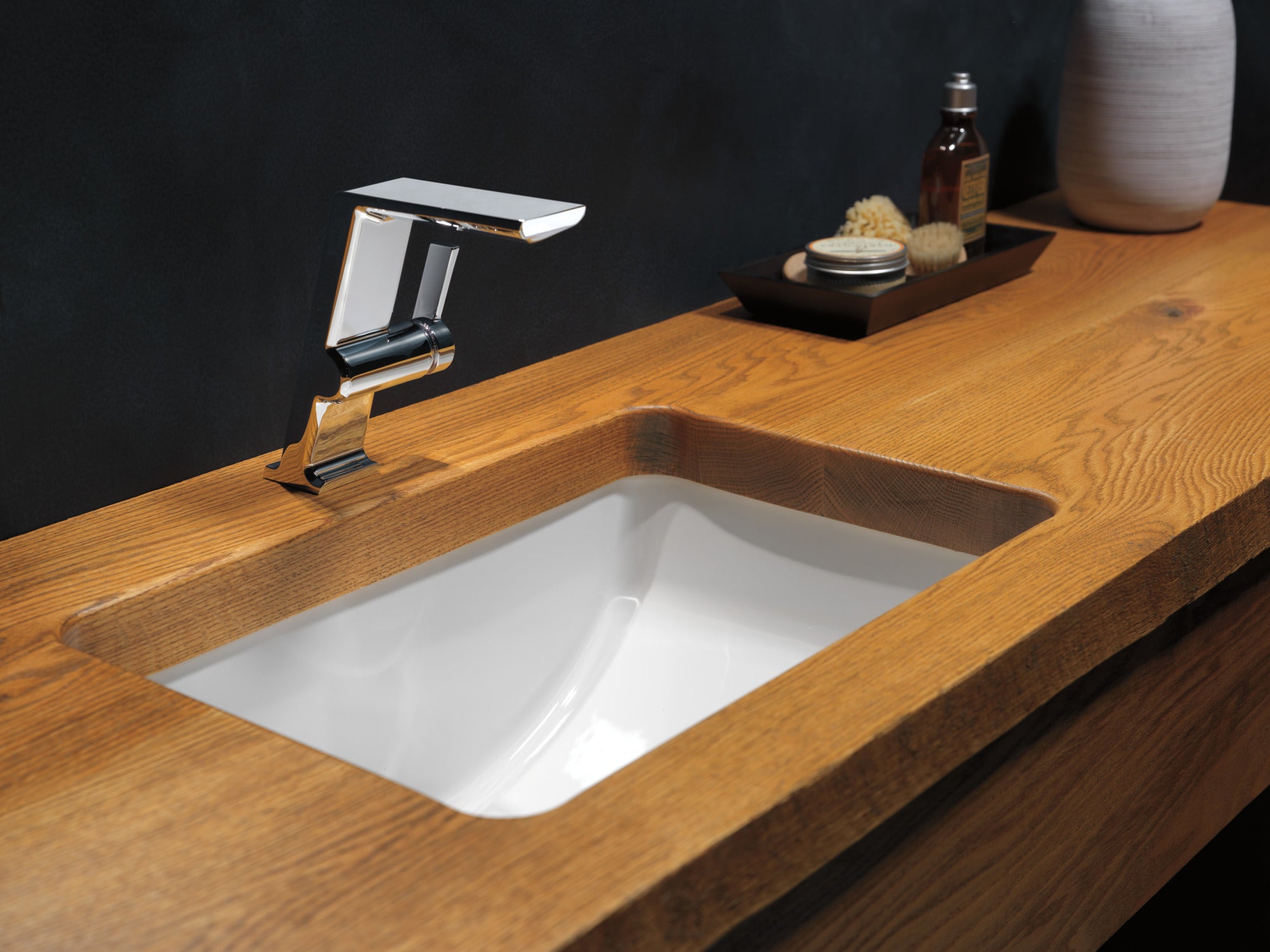 lumicoat chrome bathroom faucet