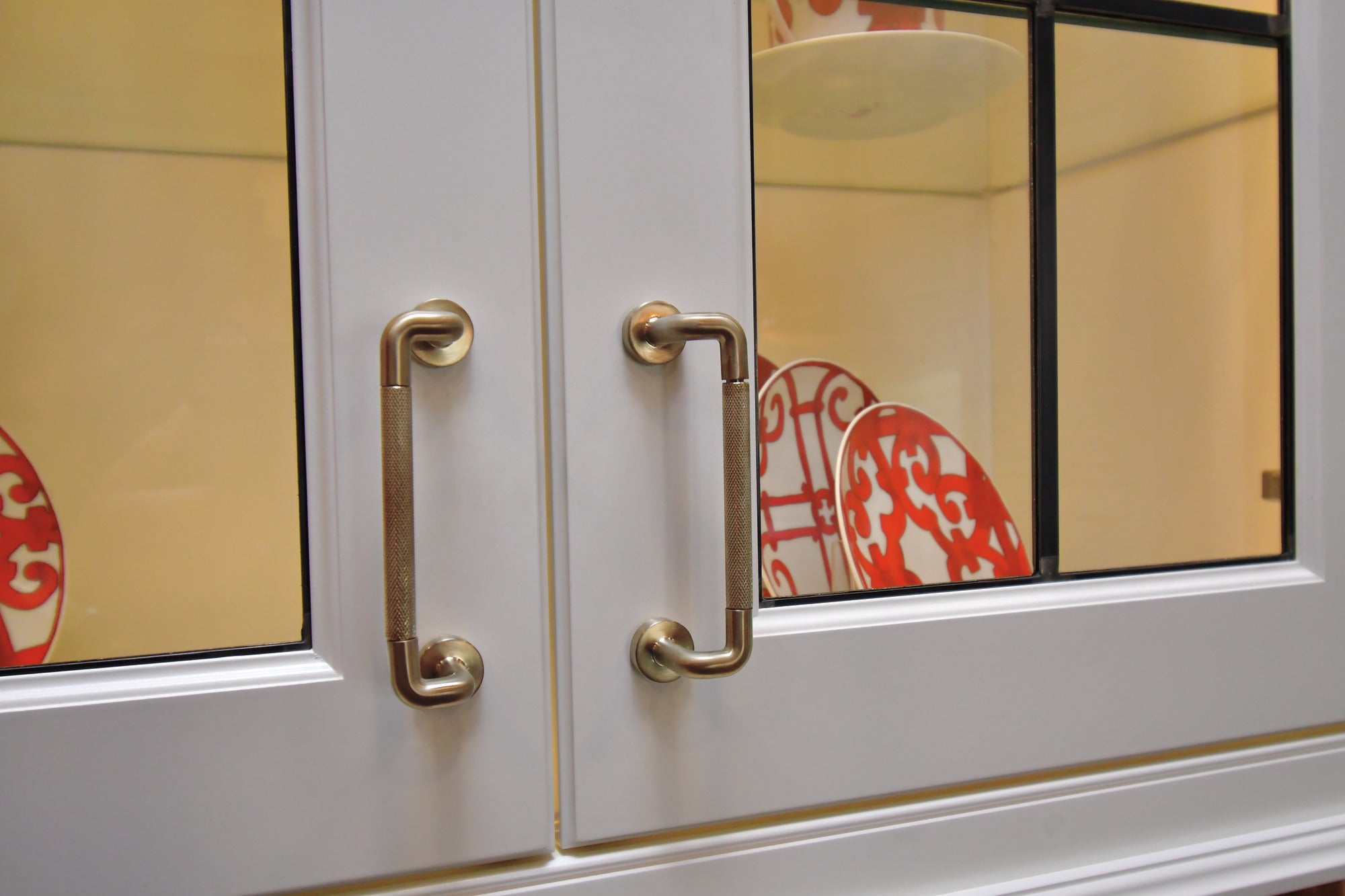 luxe gold drawer pull