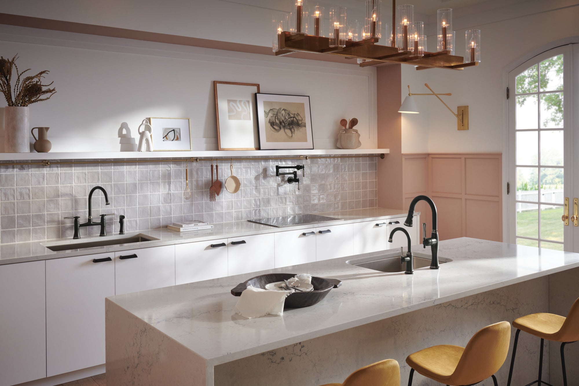 matte black / brilliance black onyx beverage faucet