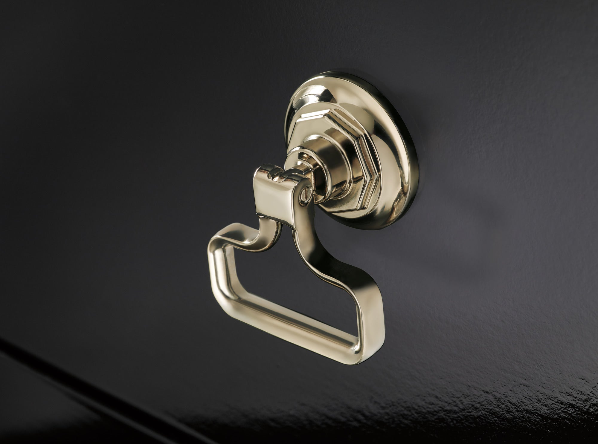 polished nickel drawer knob