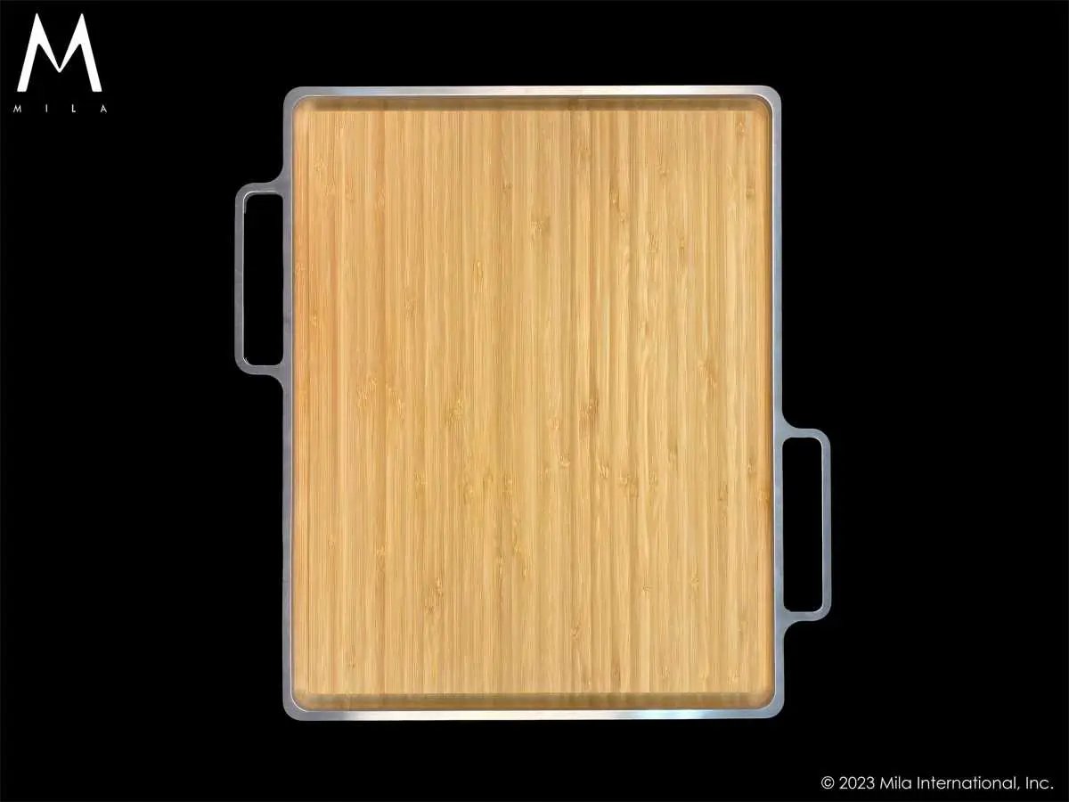 satin brushed ss cutting board