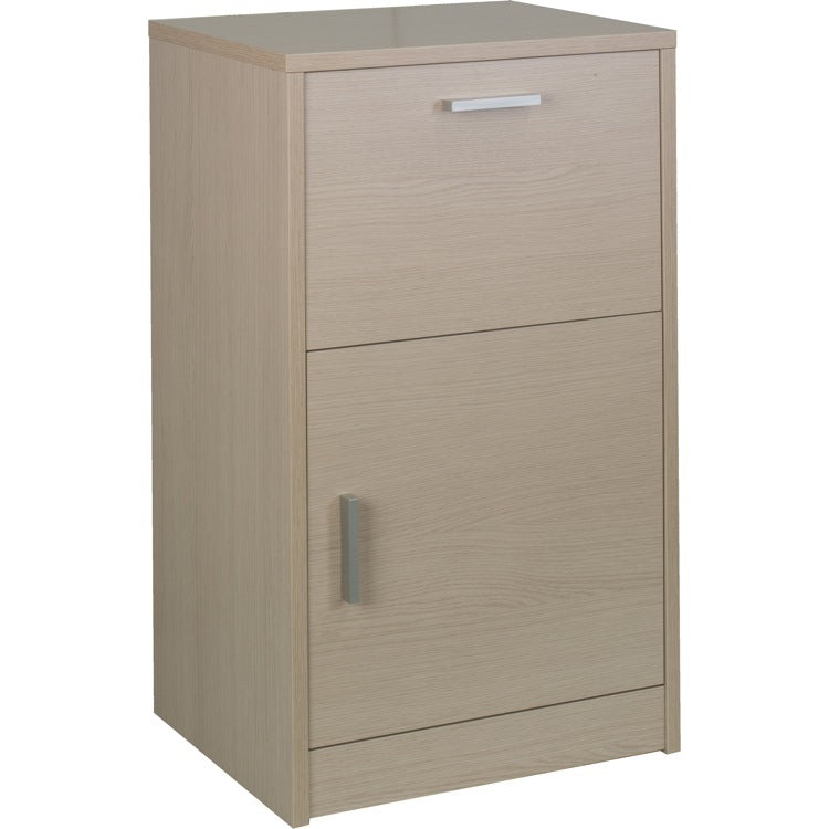 grey oak cabinet