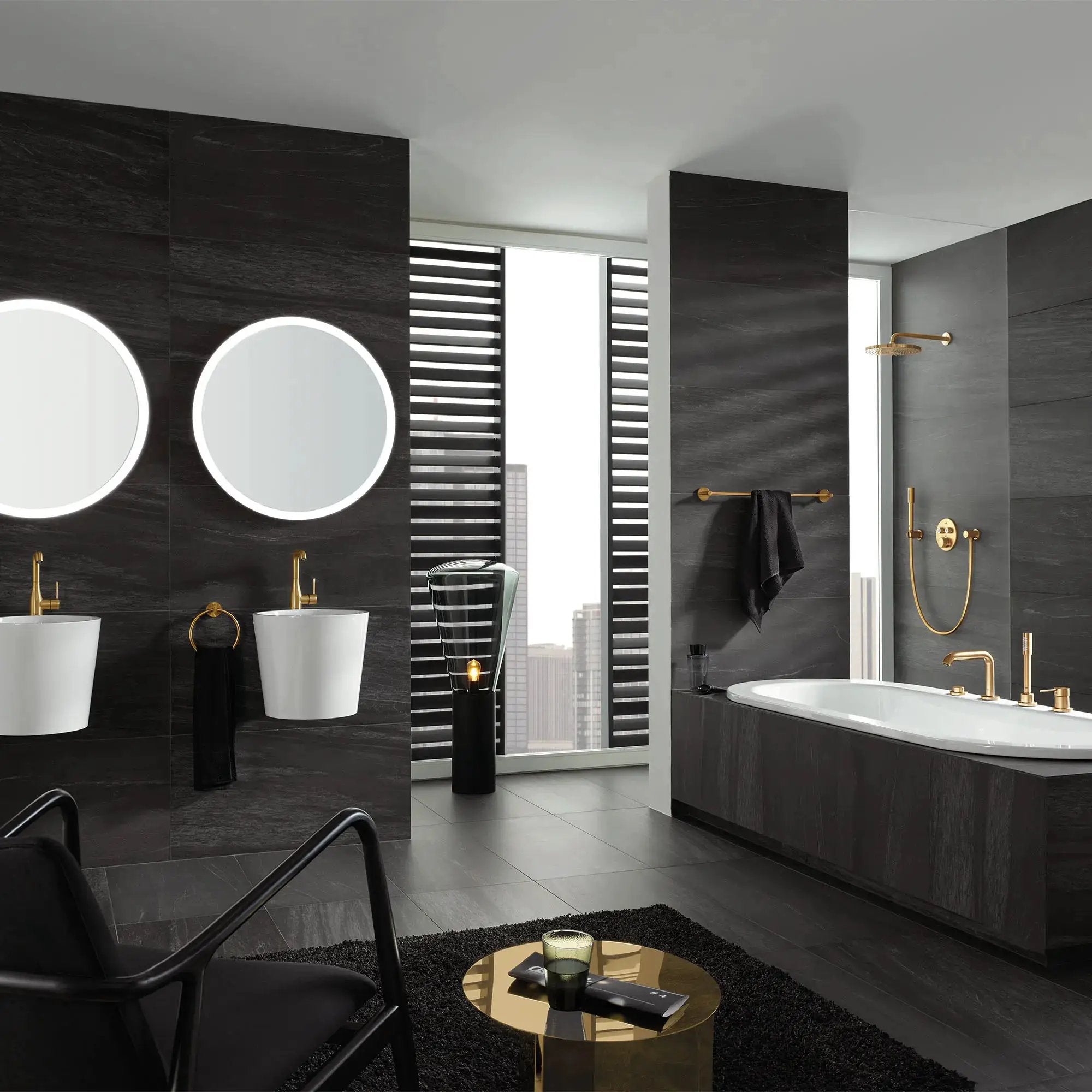 brushed cool sunrise towel bar