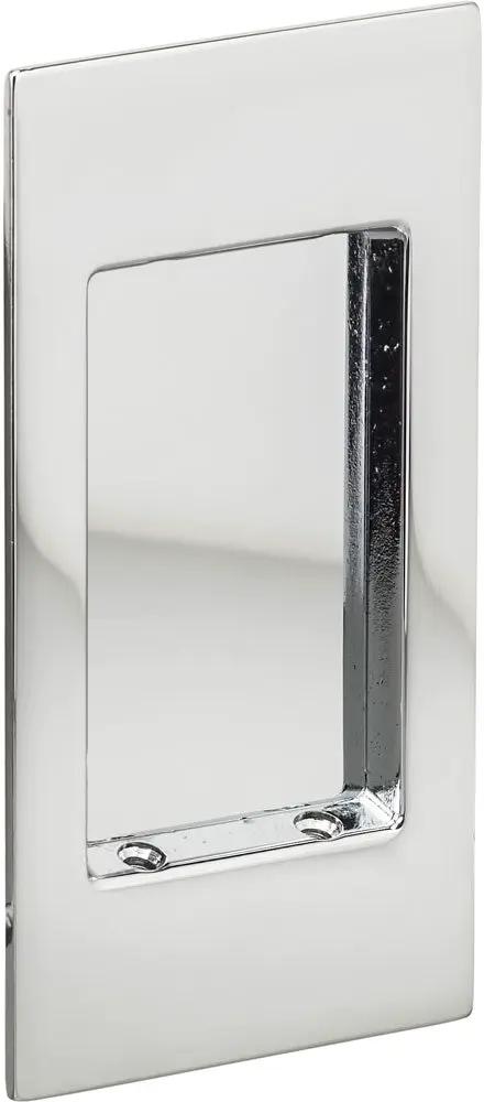 polished chrome flush cup
