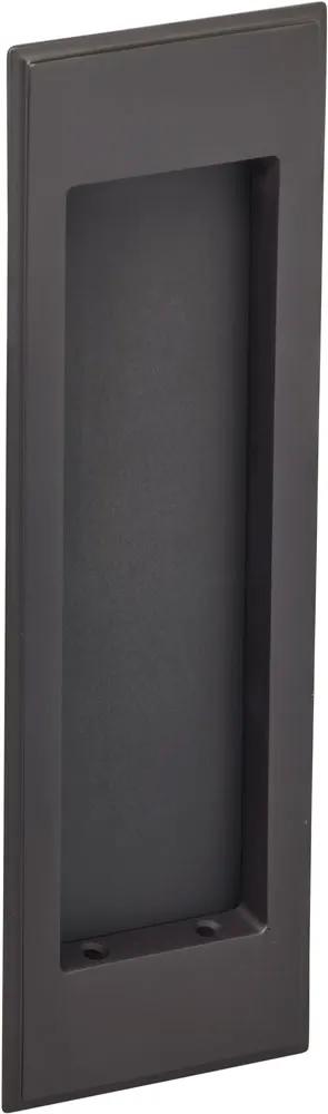 Omnia Solid Brass Traditional Rectangular Flush Cup Pocket Door Set by Omnia