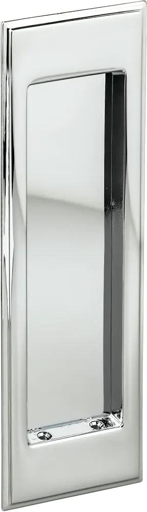polished chrome flush cup