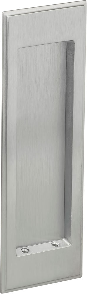 Omnia Solid Brass Traditional Rectangular Flush Cup Pocket Door Set