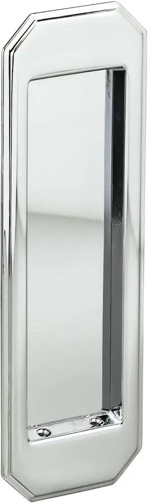 polished chrome flush cup