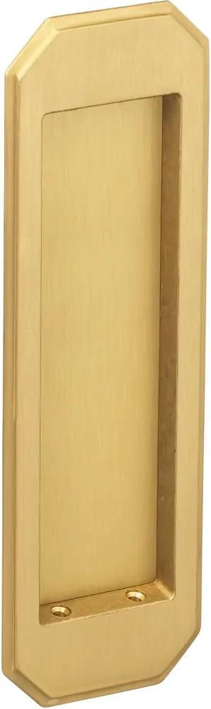 Omnia Solid Brass Traditional Flush Cup Pocket Door Set by Omnia