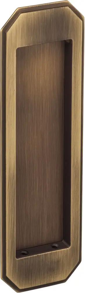 Omnia Solid Brass Traditional Flush Cup Pocket Door Set by Omnia
