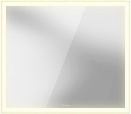 white lighting mirror