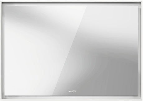 white lighting mirror