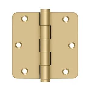 brushed brass hinges