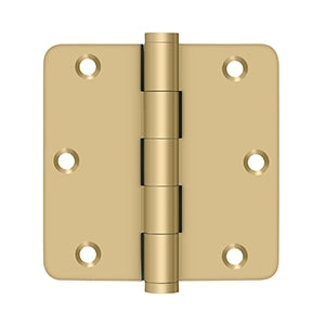 brushed brass hinges