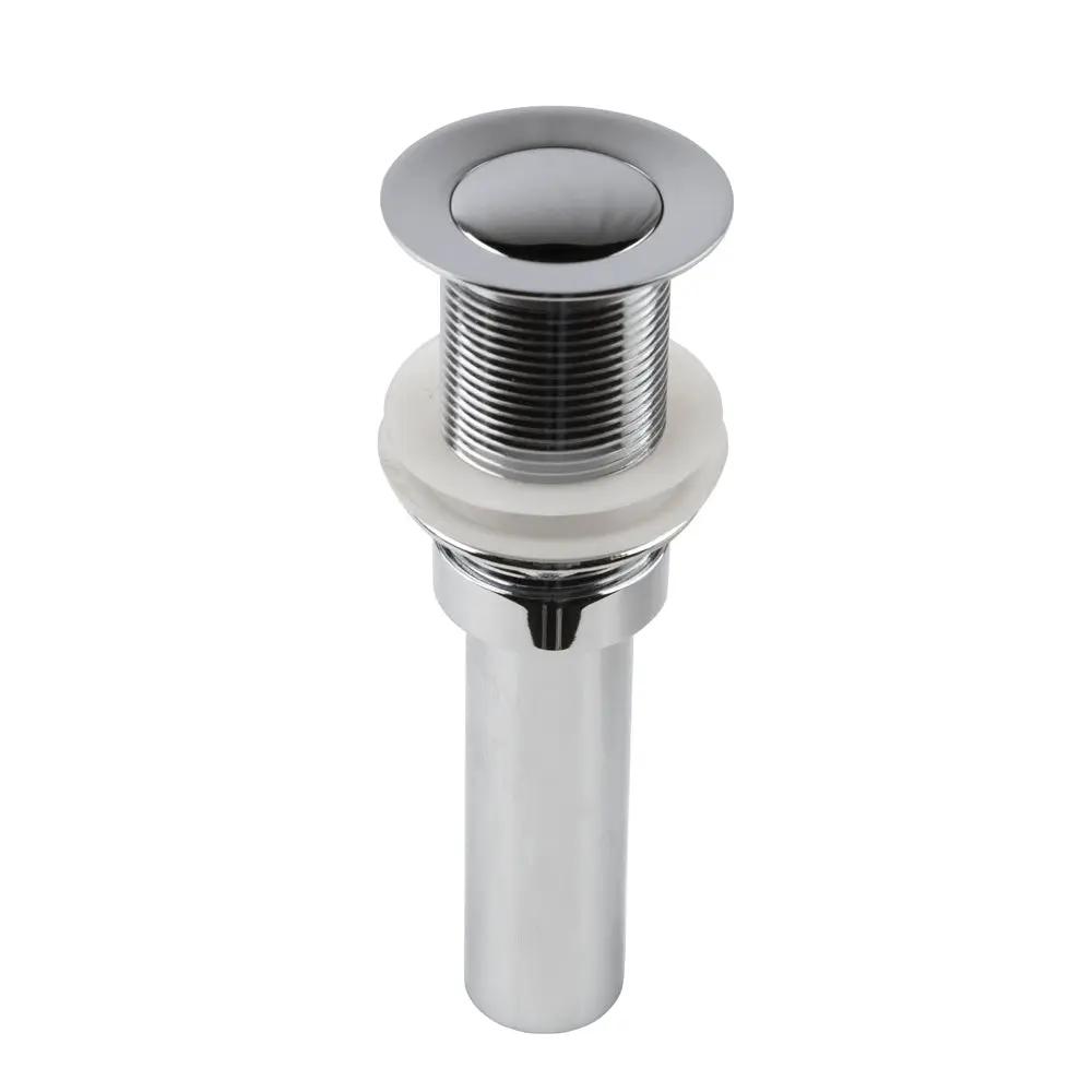 polished chrome drain