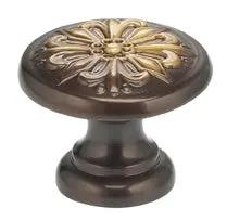 Omnia Ornate Solid Brass Ornate Cabinet Knob by Omnia
