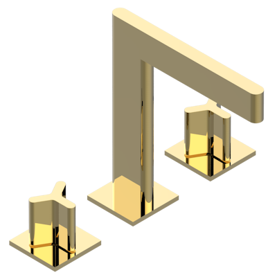 THG Paris Icon-X Widespread Lavatory Set with Drain by THG Paris