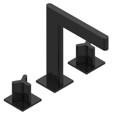 THG Paris Icon-X Widespread Lavatory Set with Drain by THG Paris